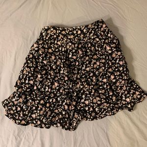 Flower Ruffle Skirt
